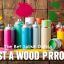 what spray paint is good for wood